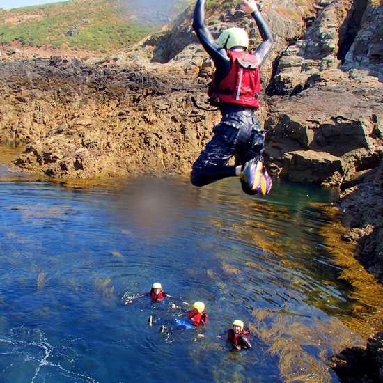 Cliff Jumping