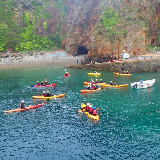 Sea Kayaking Around Sark