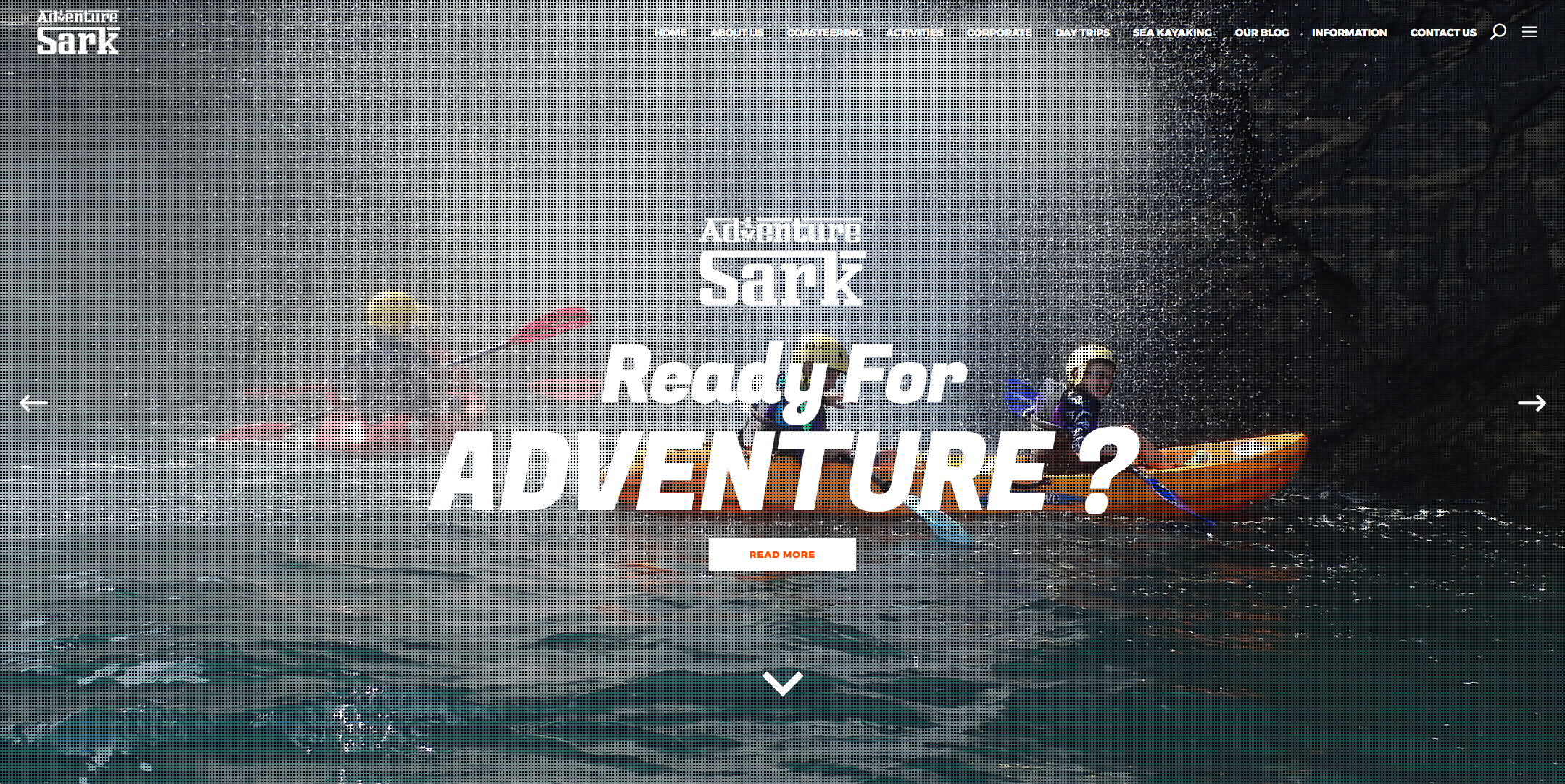 Adventure Sark Website 2019