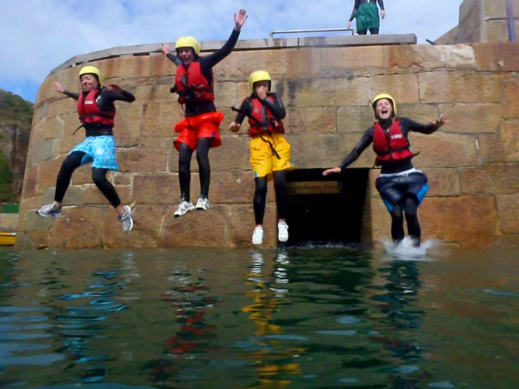 Adventure Sark Coasteering