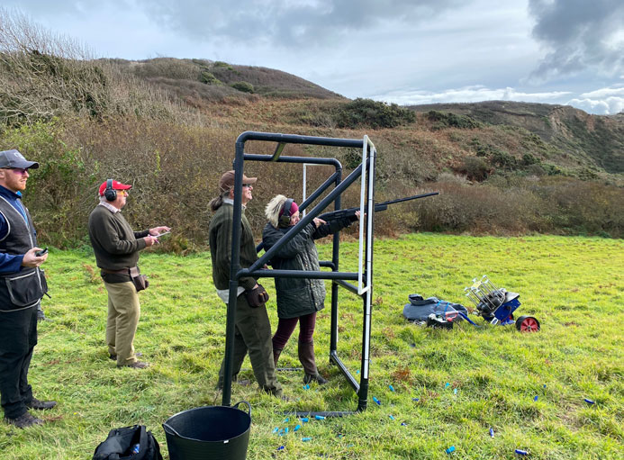 Clay Pigeon Shoot